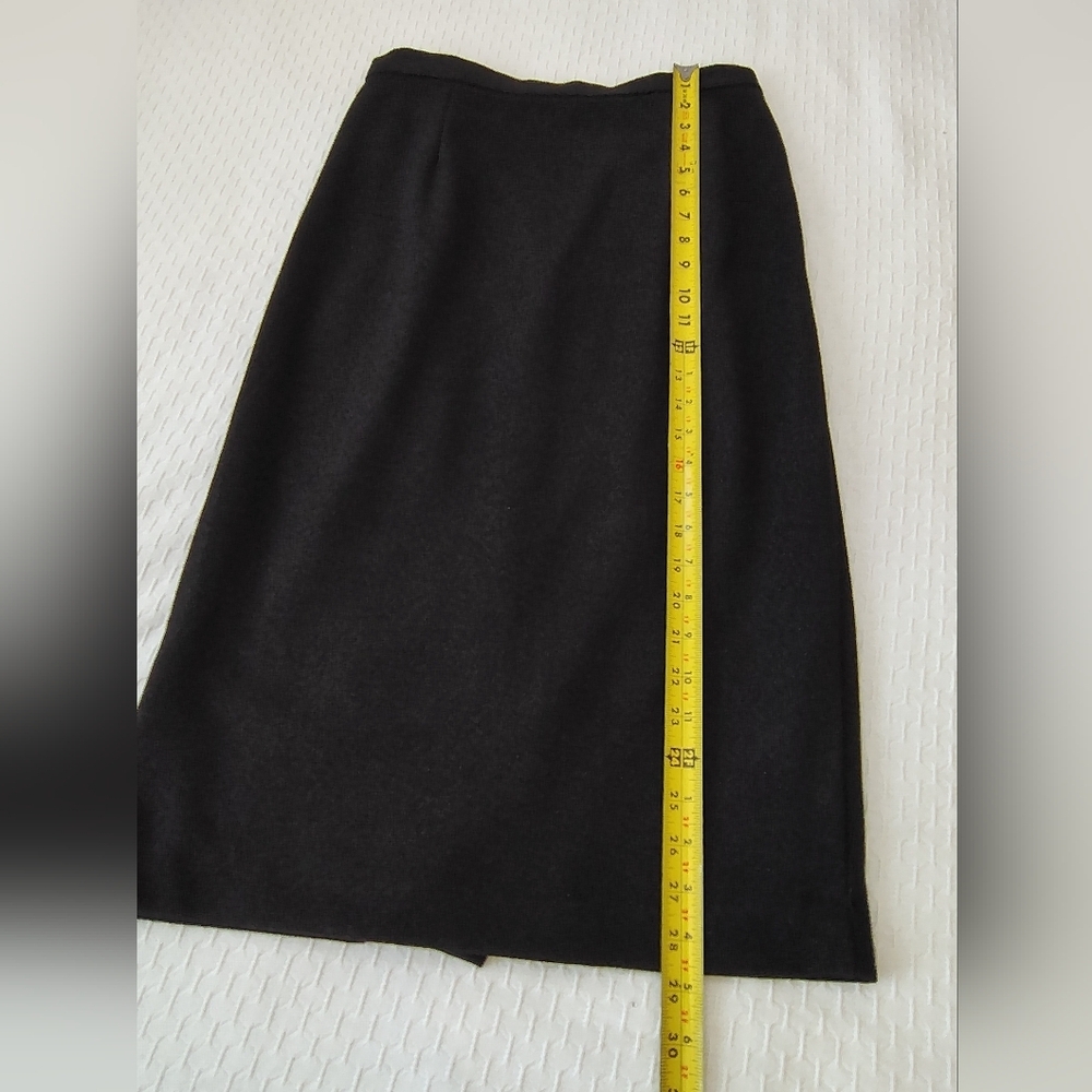 Ben Marc International Elegant Black Skirt And Blazer Size 10 - Picture 5 of 13